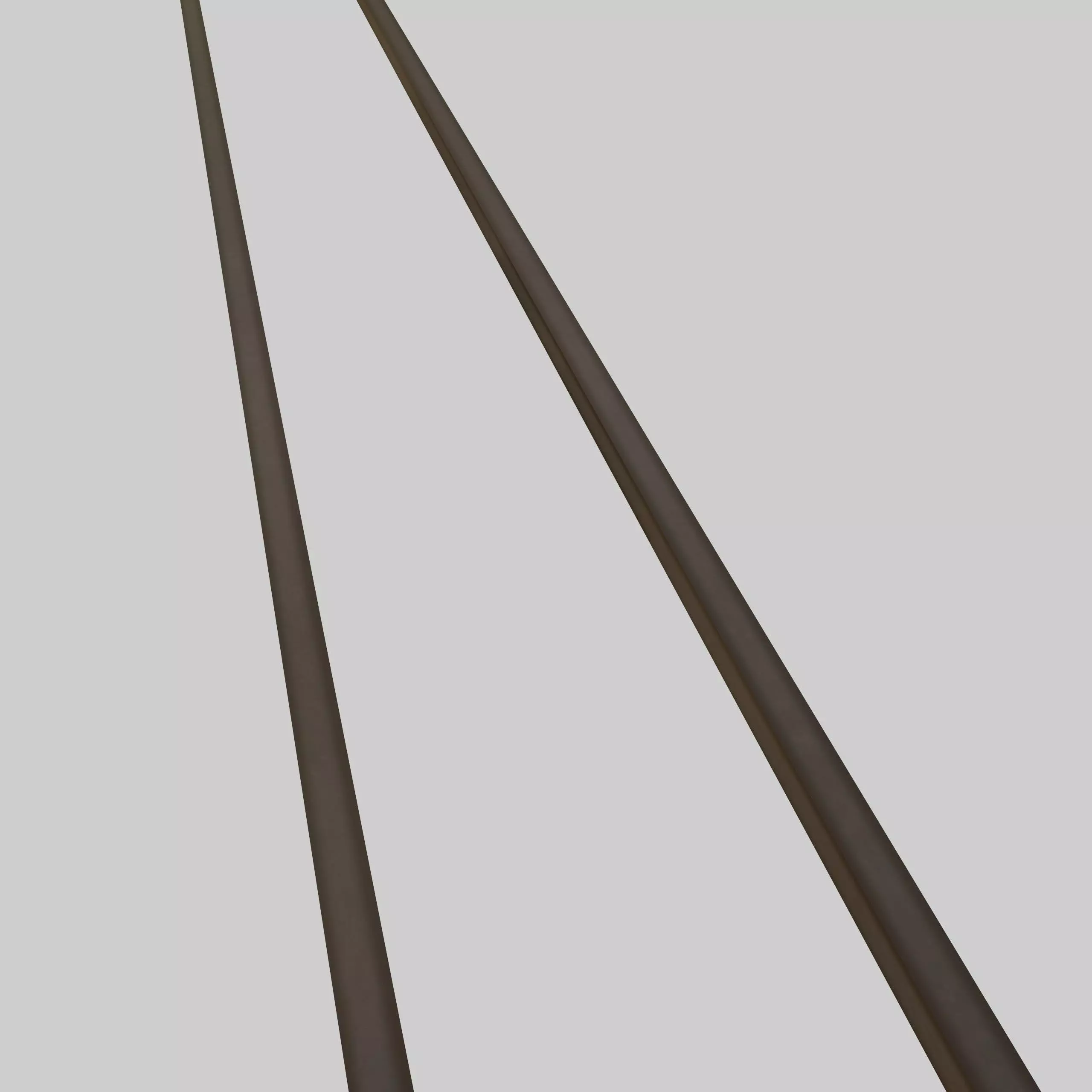 Crane Rail Free low-poly 3D model_2