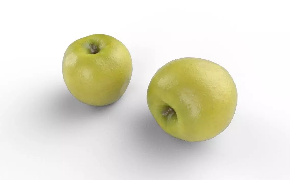 Apple M05 Low-poly 3D model_4