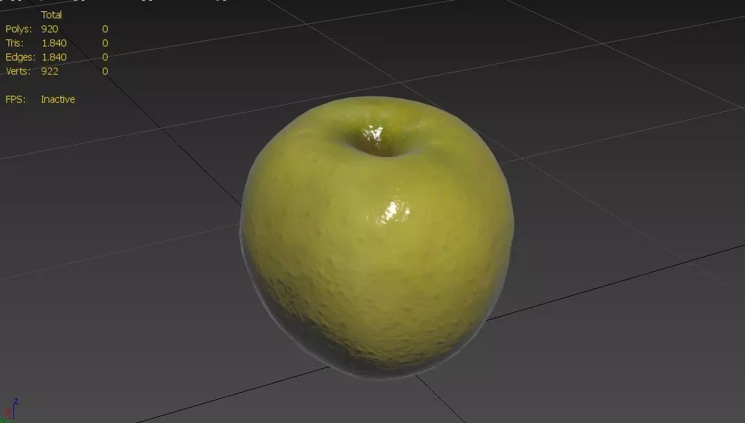 Apple M05 Low-poly 3D model_2