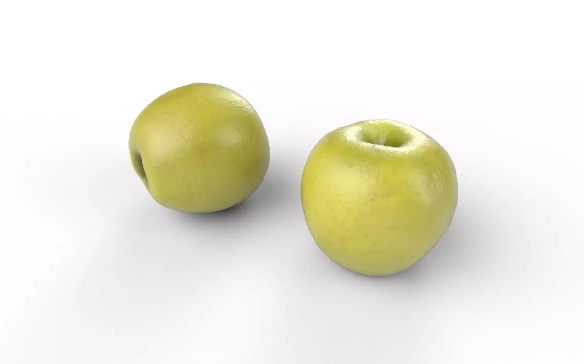 Apple M05 Low-poly 3D model_6