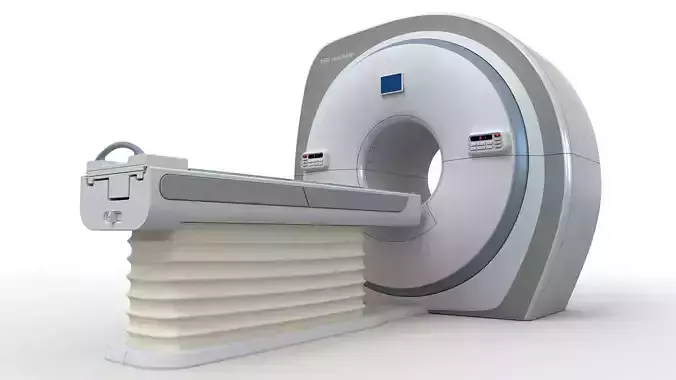 MRT Scanner MRI 3D model