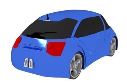 RC Car Replacement Body For Walmart 1 24 scale Vehicle 1 3D print model