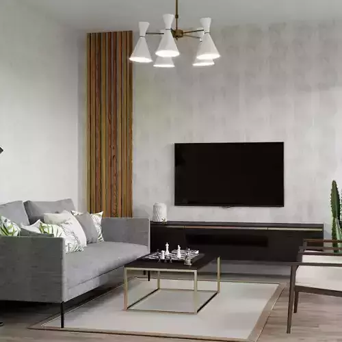 Soft Stone Geo Wallpaper 