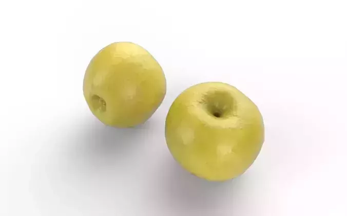 Apple M06 Low-poly 3D model 7