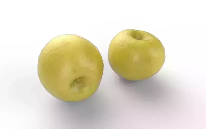 Apple M06 Low-poly 3D model 6