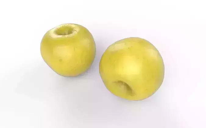 Apple M06 Low-poly 3D model 5