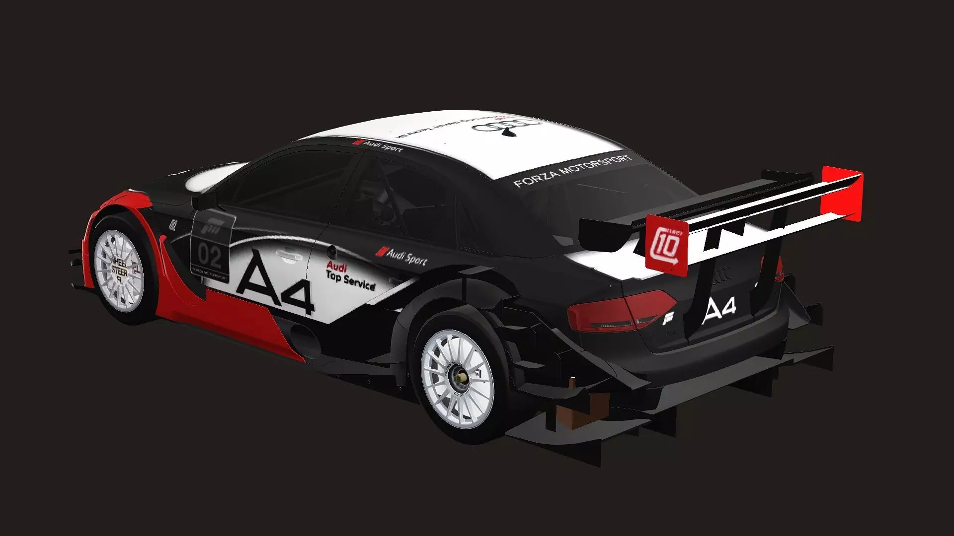 Nissan GT-R Nismo 2024 Race Car 3D Model Low-poly 3D model_1