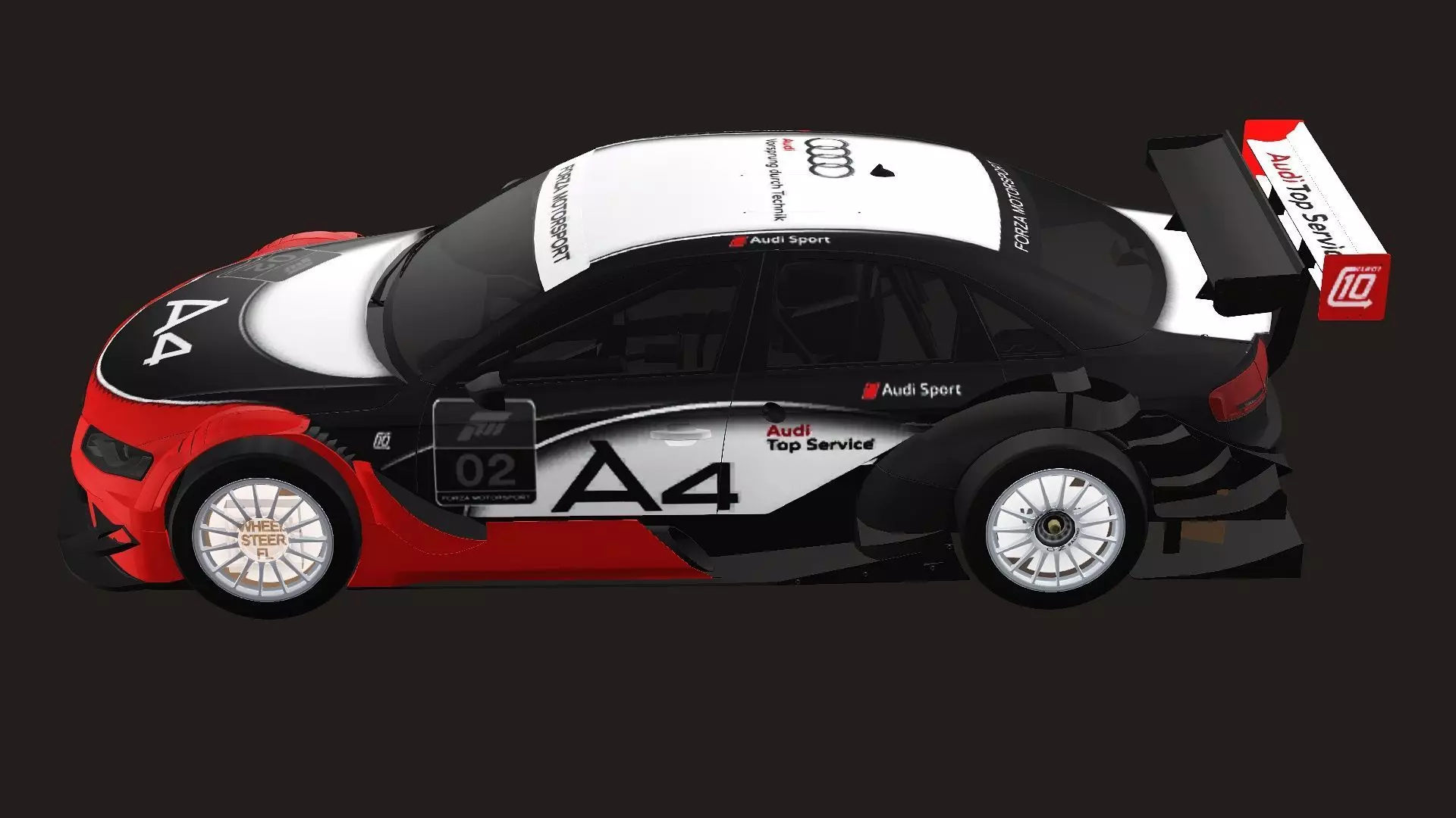 Nissan GT-R Nismo 2024 Race Car 3D Model Low-poly 3D model_3