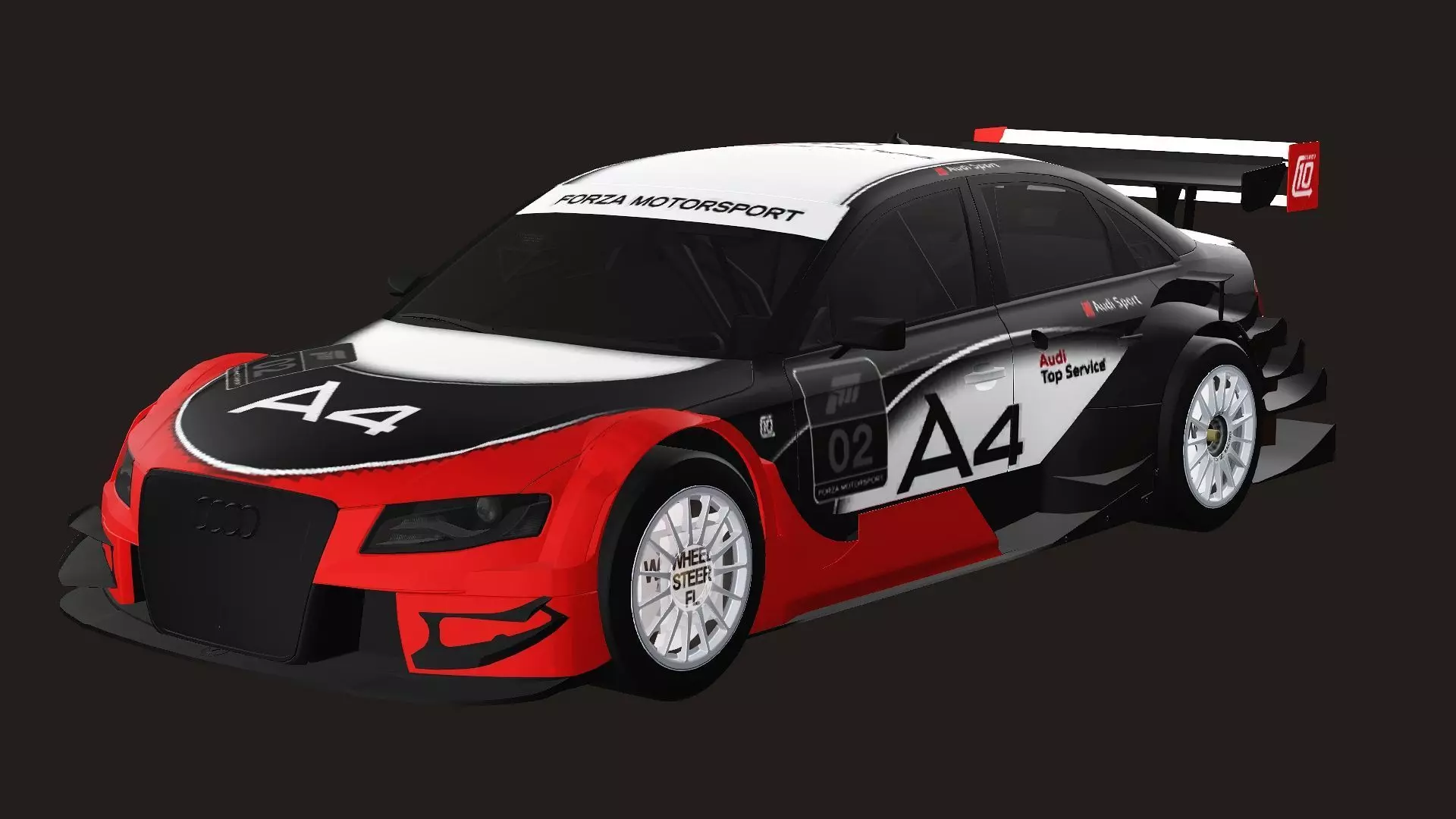 Nissan GT-R Nismo 2024 Race Car 3D Model Low-poly 3D model_0