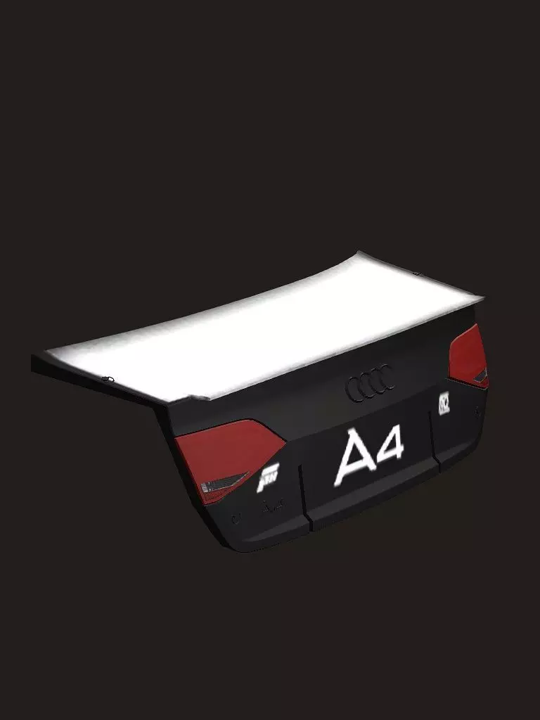 Nissan GT-R Nismo 2024 Race Car 3D Model Low-poly 3D model_12