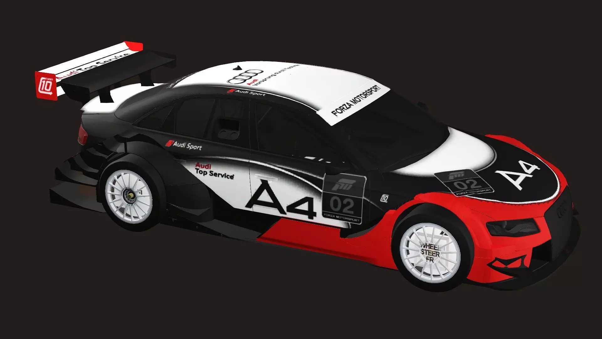 Nissan GT-R Nismo 2024 Race Car 3D Model Low-poly 3D model_4