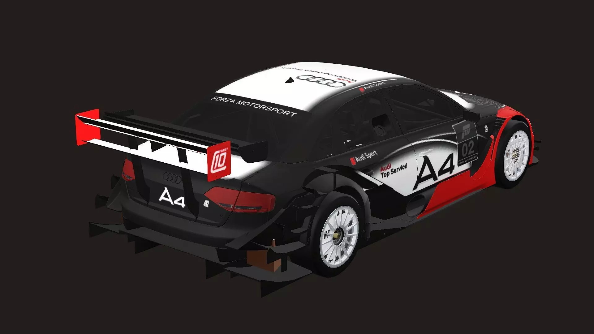 Nissan GT-R Nismo 2024 Race Car 3D Model Low-poly 3D model_5