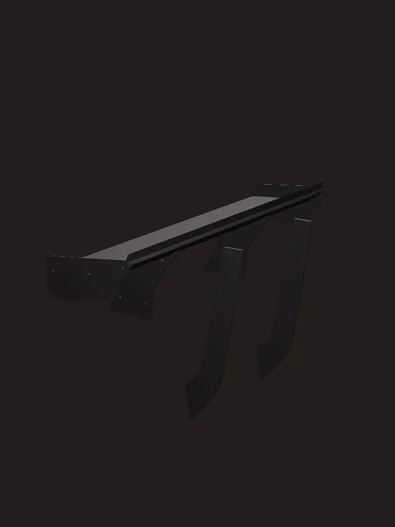 Nissan GT-R Nismo 2024 Race Car 3D Model Low-poly 3D model_9