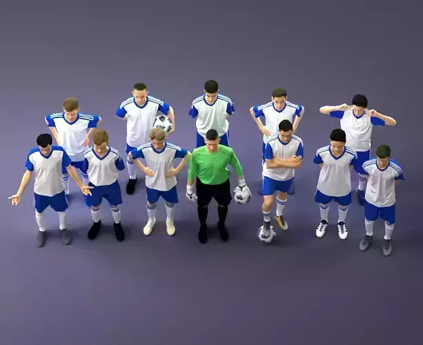 000320 Soccer Team Collection