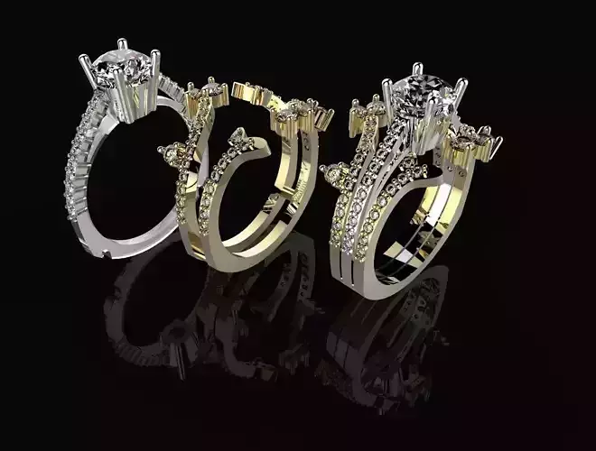 Beautyful ring with stones