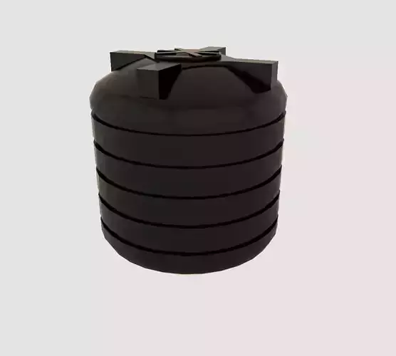 Water tank Free 3D model