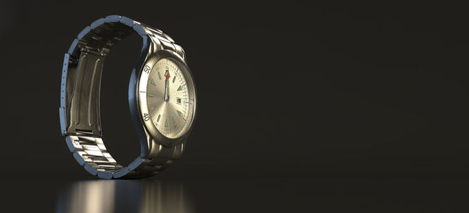 WATCH---Stainless Steel 3D model