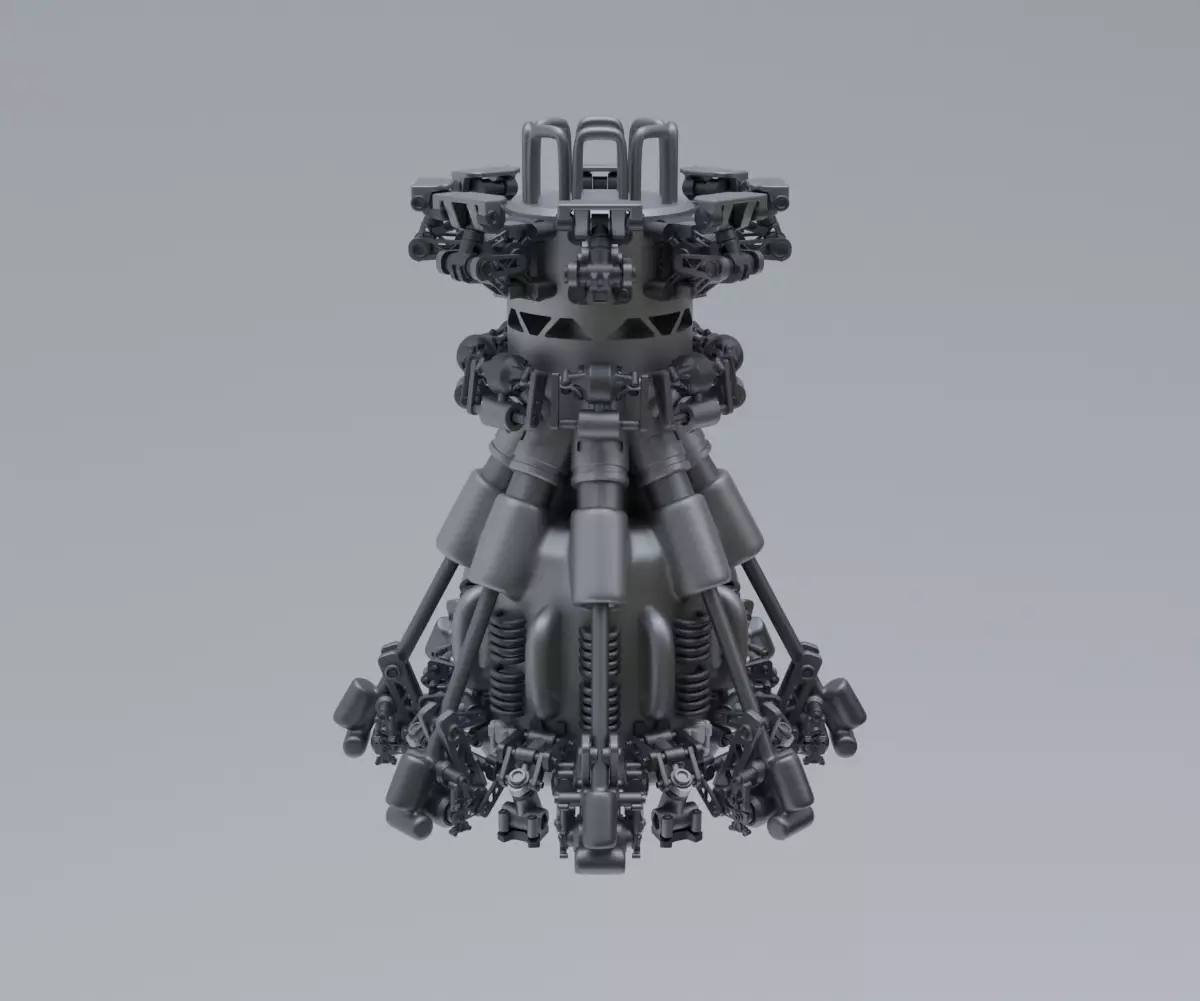 Scifi Ionic Reactor Concept 3D model_3