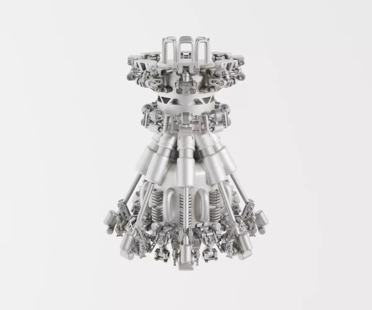 Scifi Ionic Reactor Concept 3D model_6