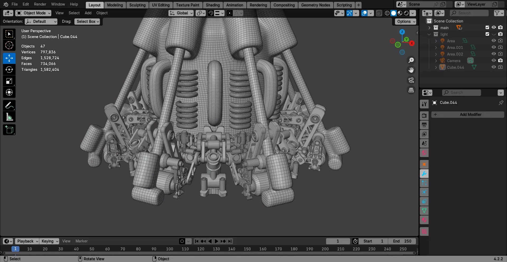 Scifi Ionic Reactor Concept 3D model_21
