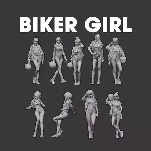 BIKER GIRLS FIGURE 