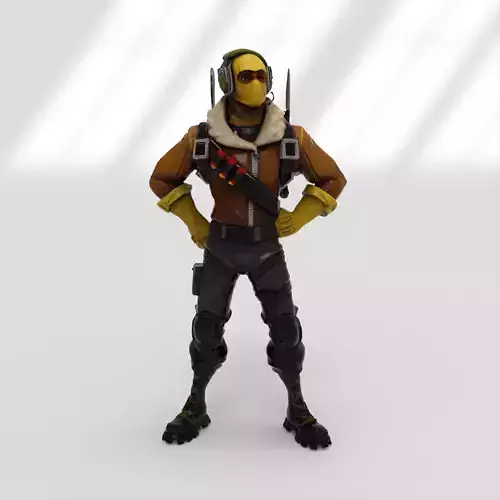 Raptor skin from Fortnite