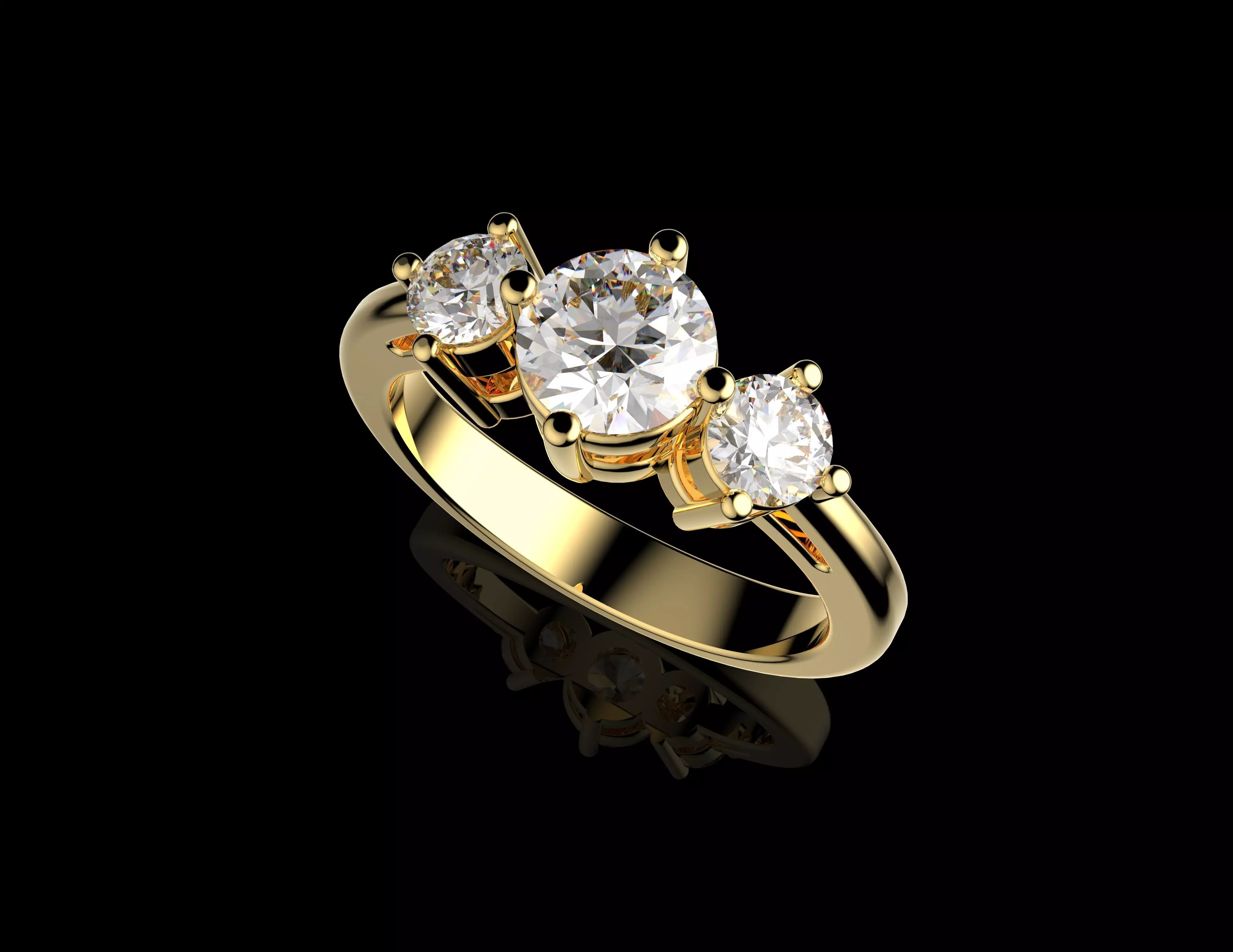 Gold N1501 3D print model_6