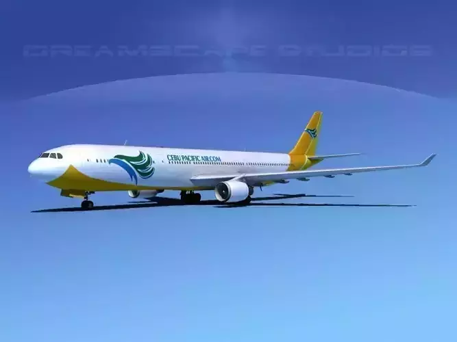 Airbus A330-300 Cebu Pacific 3D model