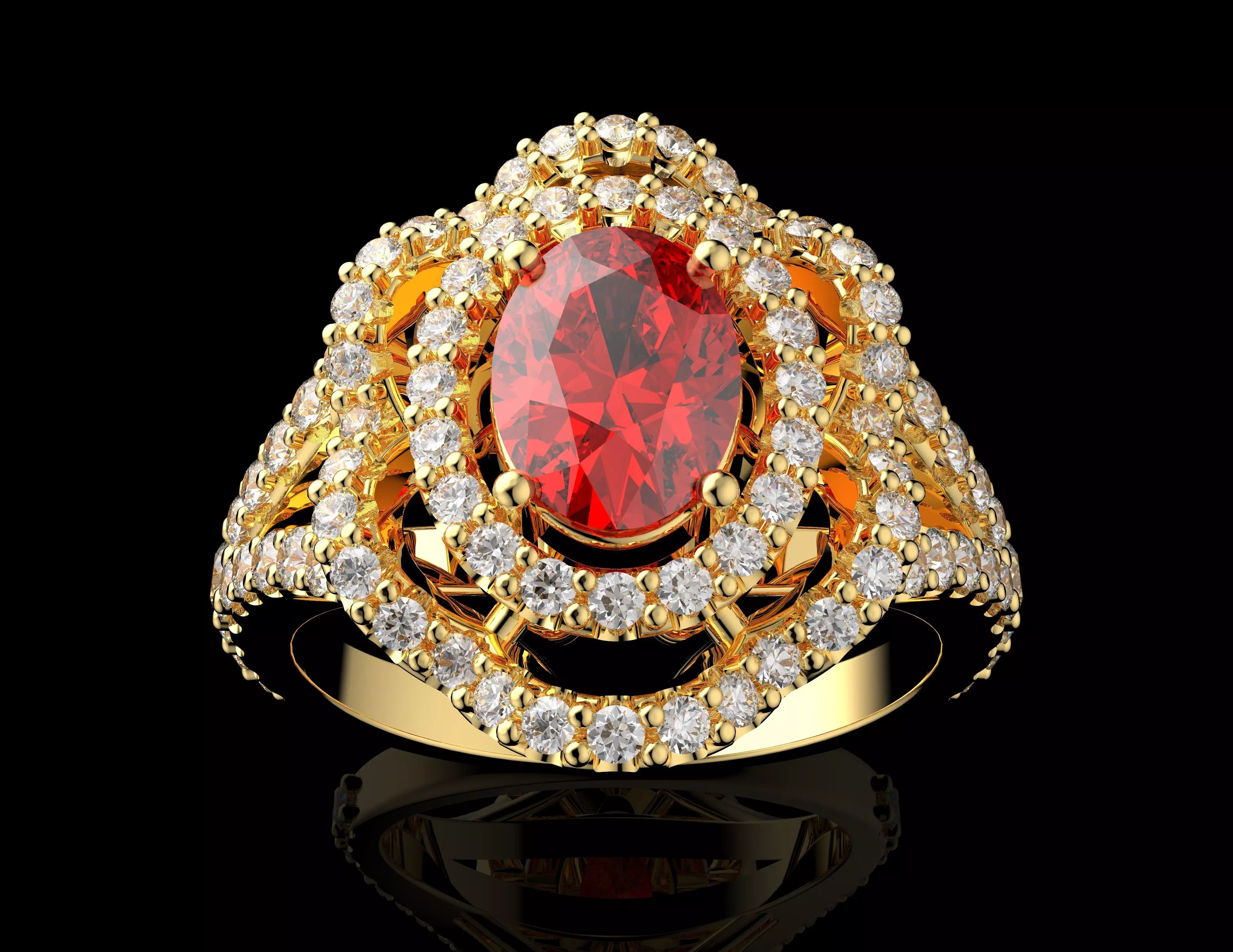 Gold N1502 3D print model_0