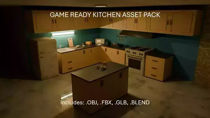 GAME READY KITCHEN ASSET PACK