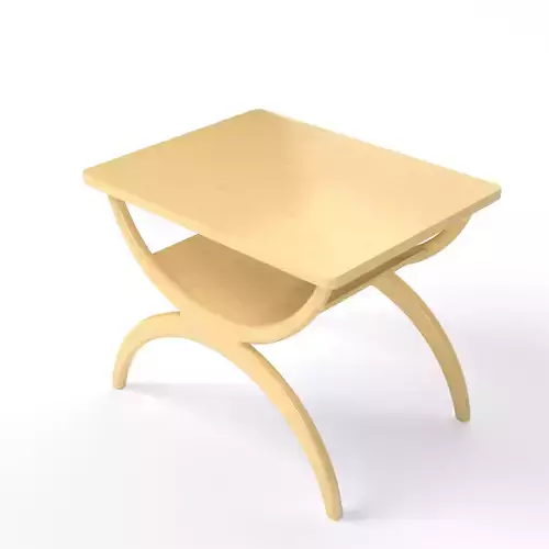 Nightstand 05 - Minimalist Wooden Bedside Table