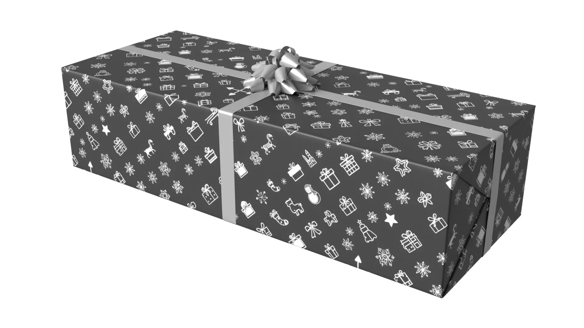 Christmas Present PBR 02 3D model