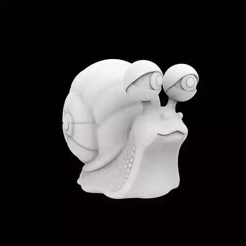 Cute  Snail 3D Printable Model