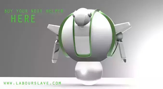 HELPER futuristic robot