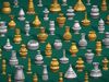 Gold - Silver Designer Pots Pack - Metallic Vessels Pack Low-poly 3D model_2