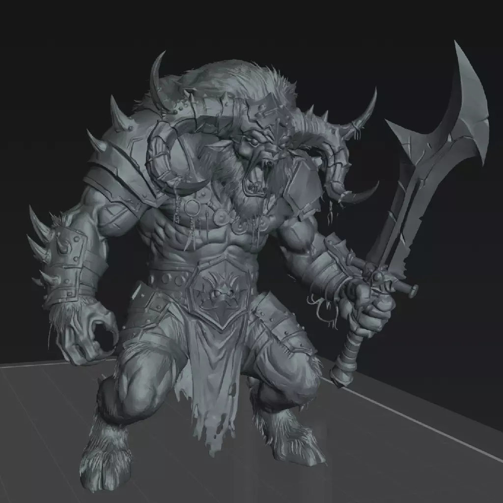 The Iron Horn - The Eightpints Stalkarn Horde Free 3D print model