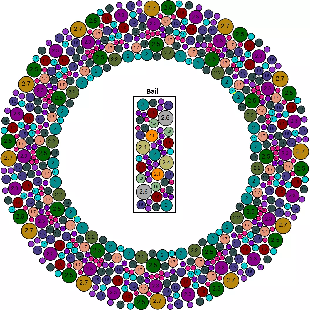 Custom RIP Memory Pictuer Pendant - Mosaic diamond Necklace  3D print model_19