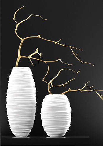 Modern vases 4 3D model_2