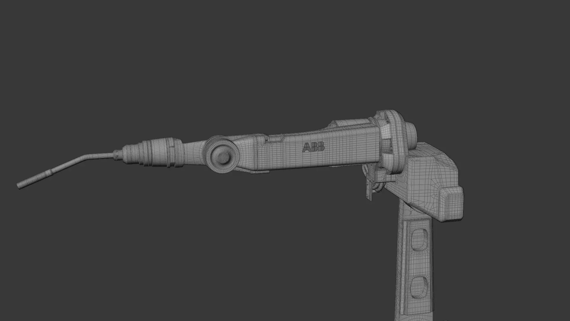 ABB IRB 1520ID Industrial Robotic Arm 3D Model High Detail 3D model_39