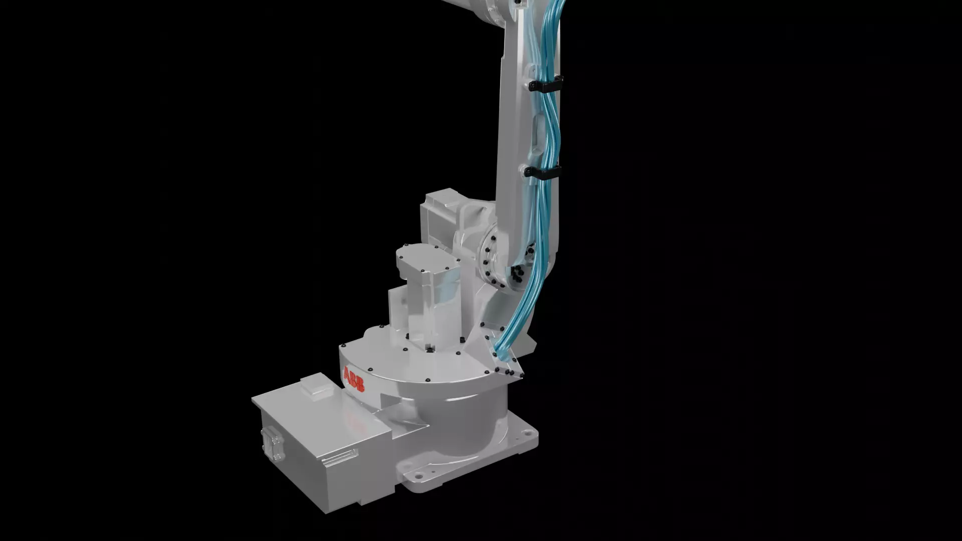 ABB IRB 1520ID Industrial Robotic Arm 3D Model High Detail 3D model_40