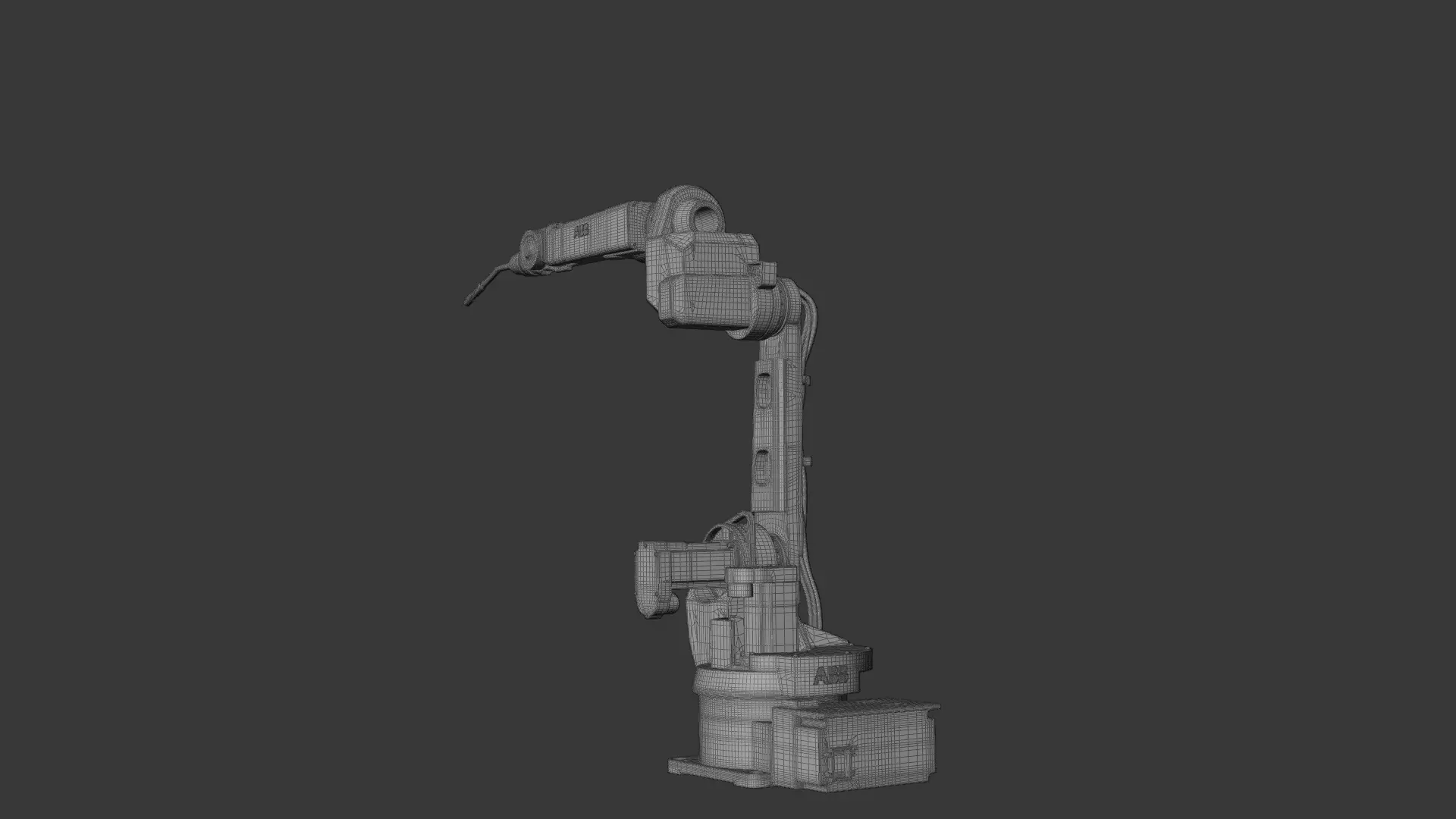 ABB IRB 1520ID Industrial Robotic Arm 3D Model High Detail 3D model_18