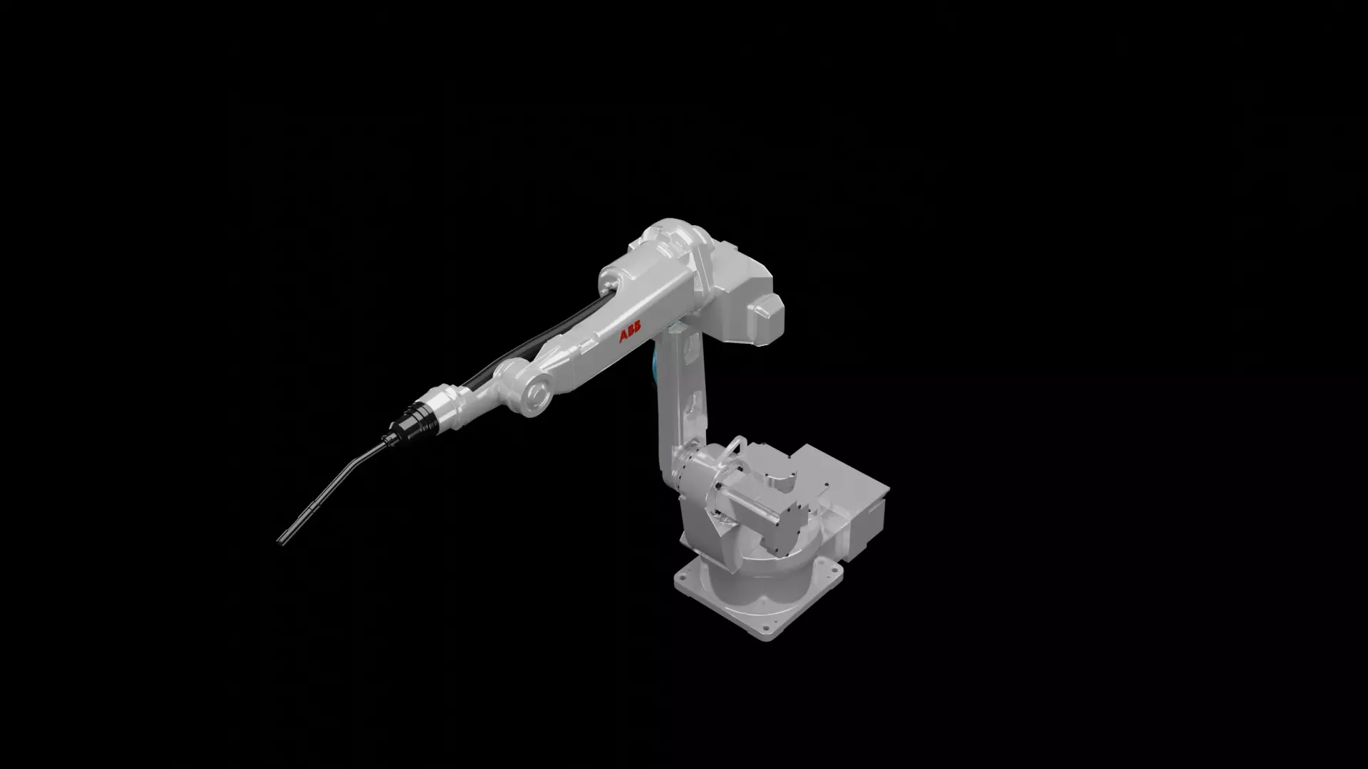 ABB IRB 1520ID Industrial Robotic Arm 3D Model High Detail 3D model_34