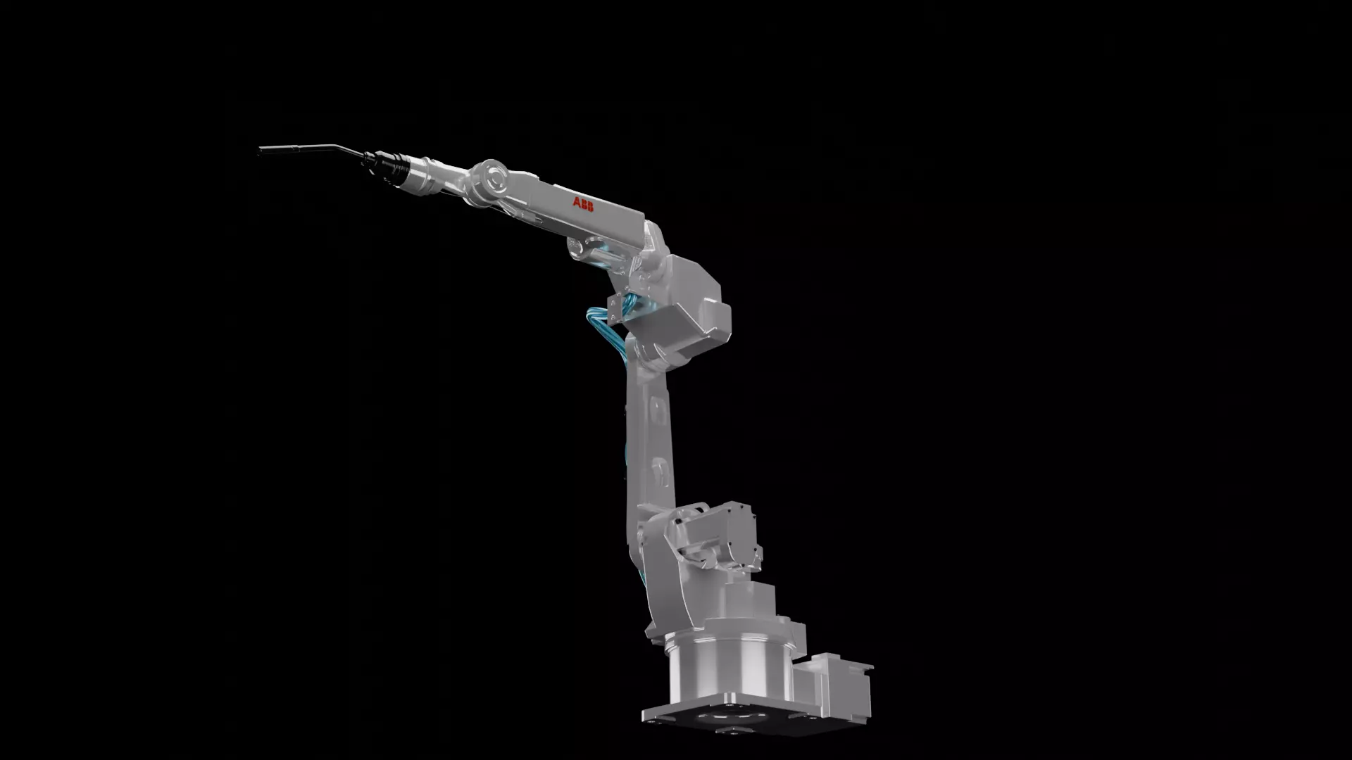 ABB IRB 1520ID Industrial Robotic Arm 3D Model High Detail 3D model_26