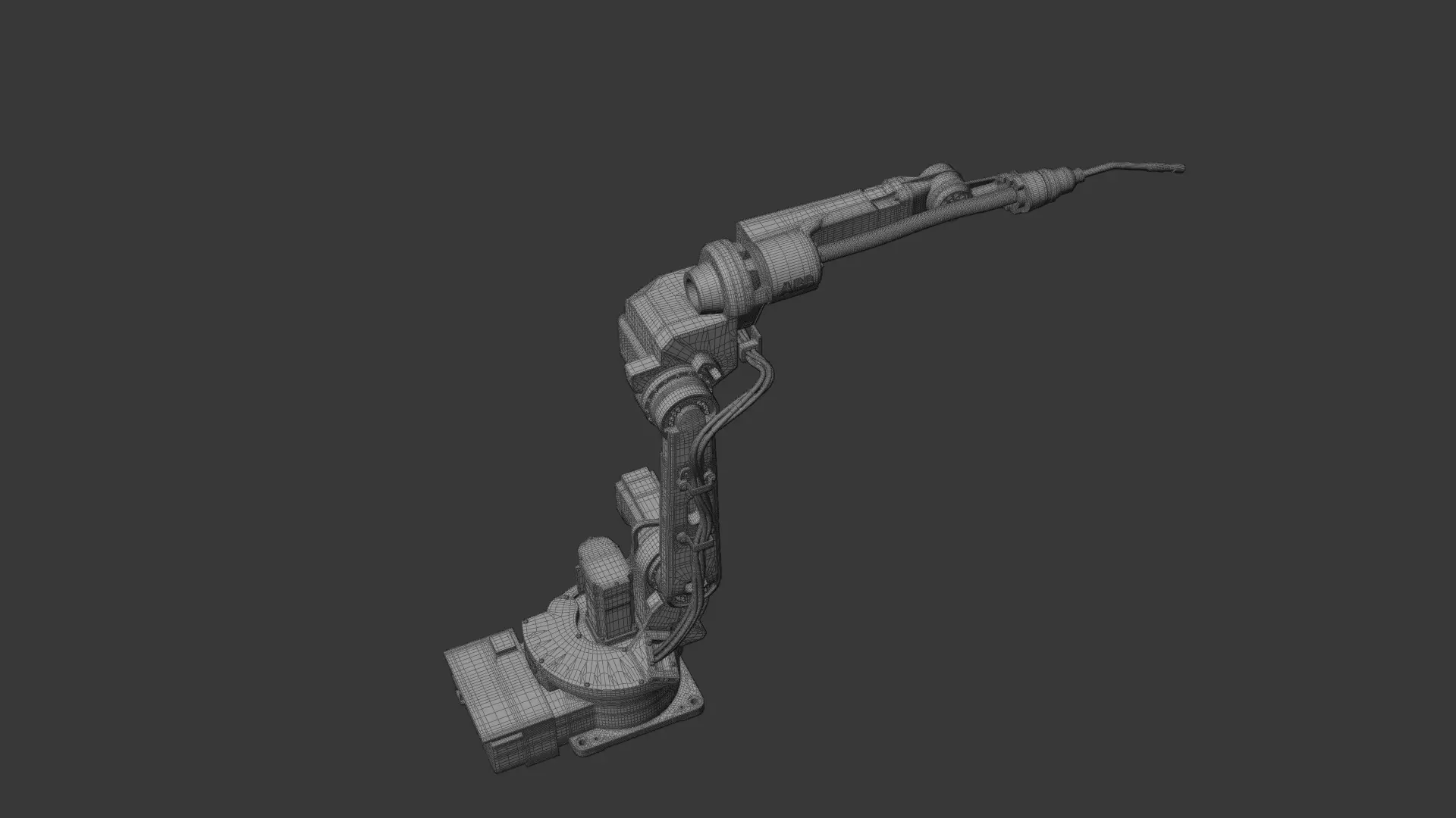 ABB IRB 1520ID Industrial Robotic Arm 3D Model High Detail 3D model_16