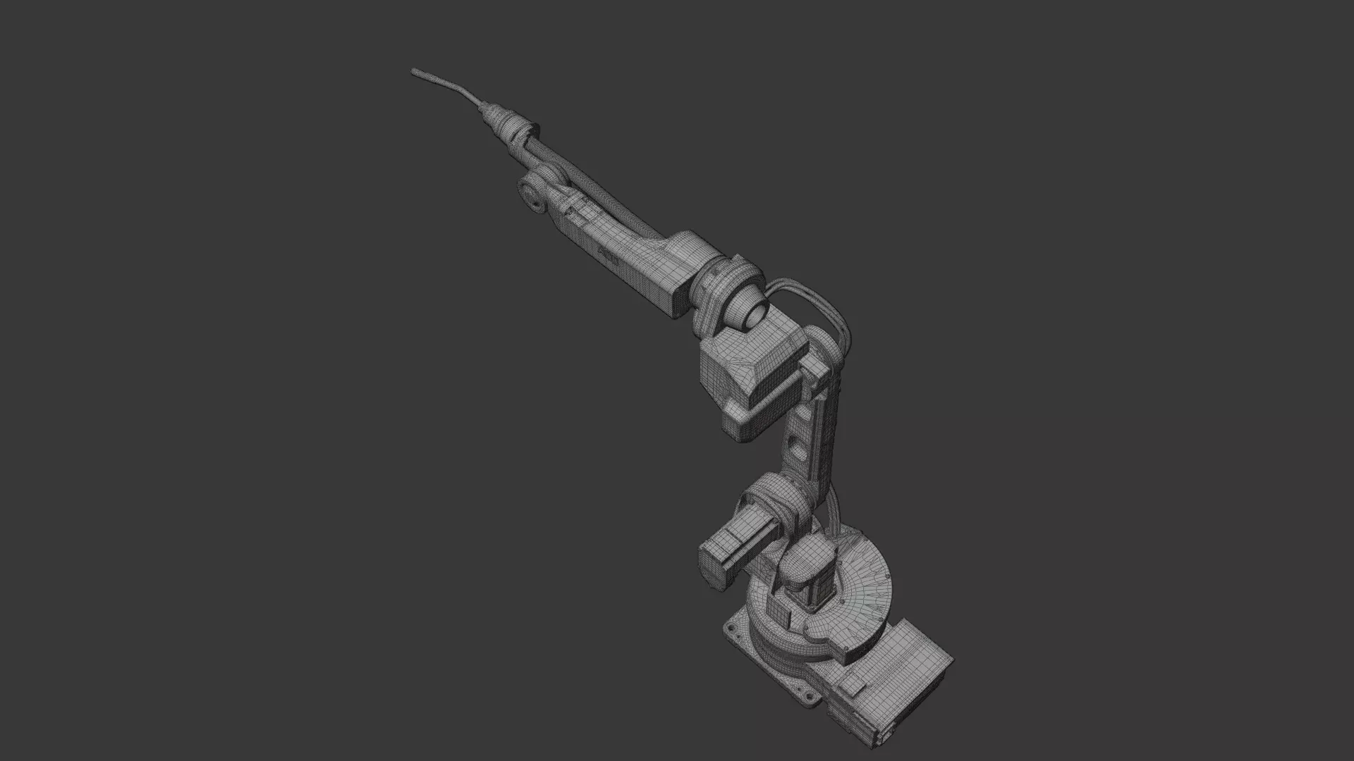 ABB IRB 1520ID Industrial Robotic Arm 3D Model High Detail 3D model_31