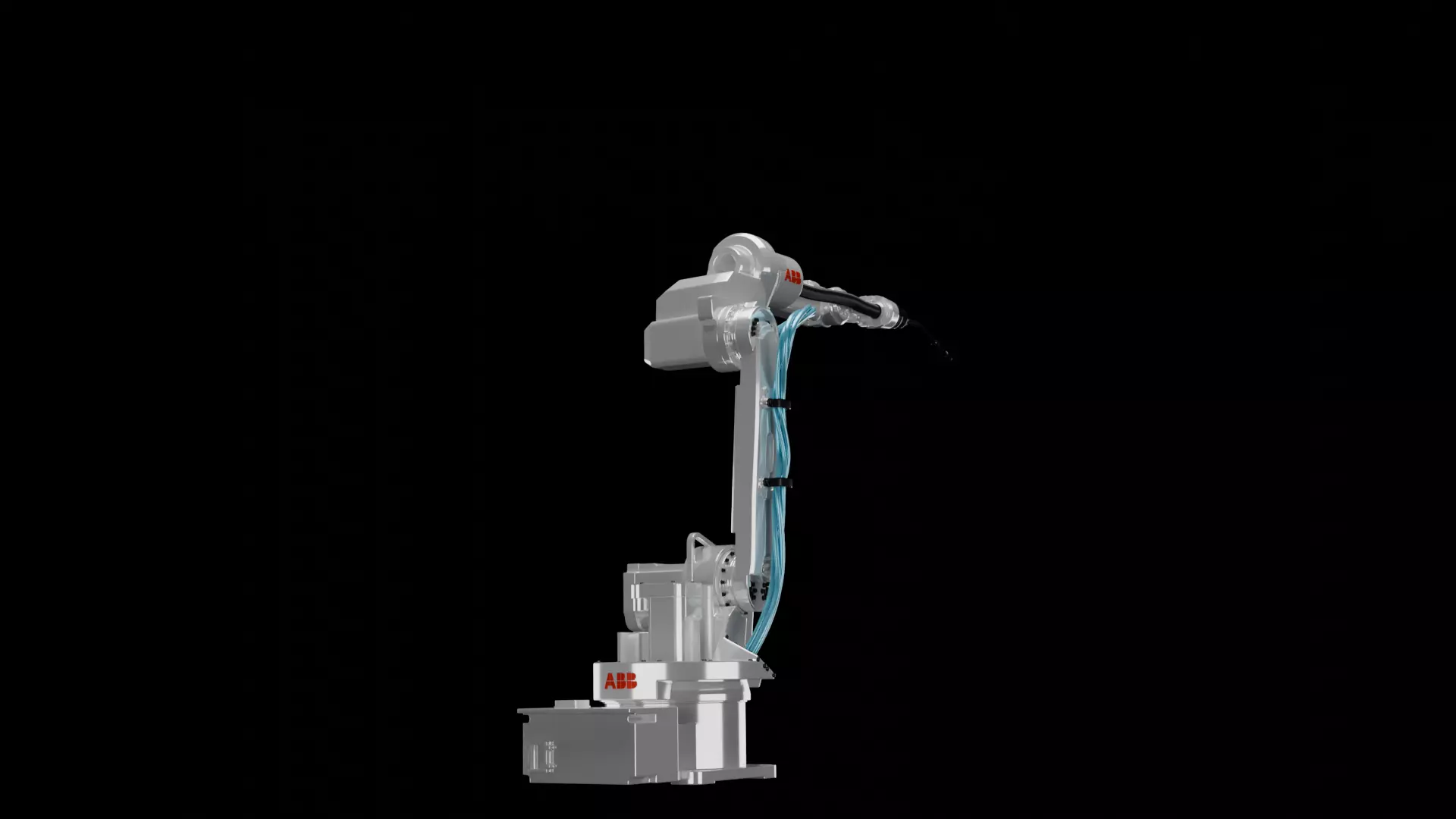 ABB IRB 1520ID Industrial Robotic Arm 3D Model High Detail 3D model_9