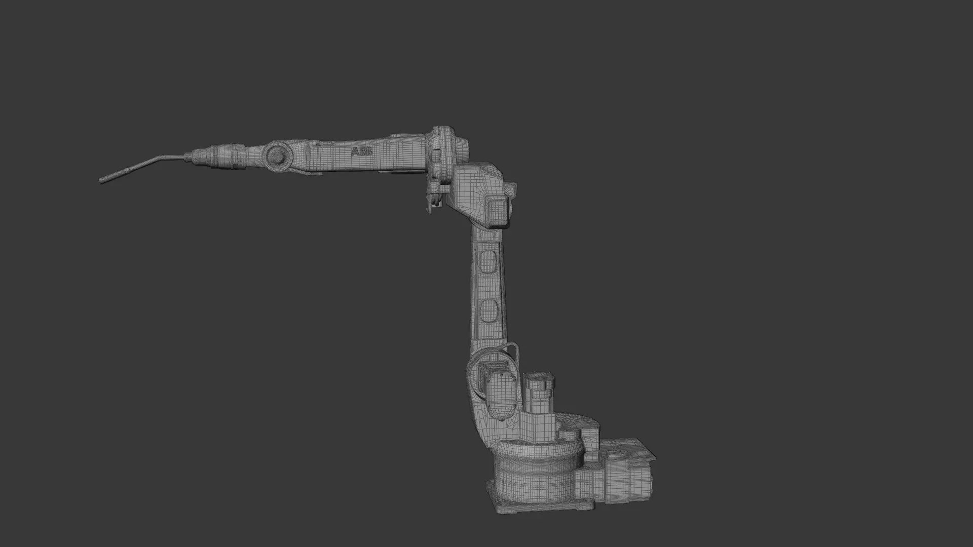ABB IRB 1520ID Industrial Robotic Arm 3D Model High Detail 3D model_30