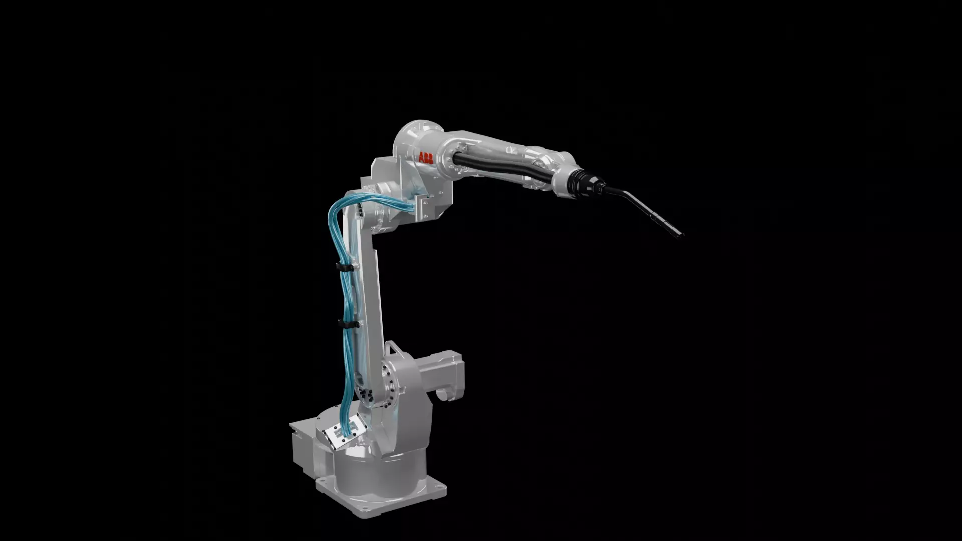 ABB IRB 1520ID Industrial Robotic Arm 3D Model High Detail 3D model_22