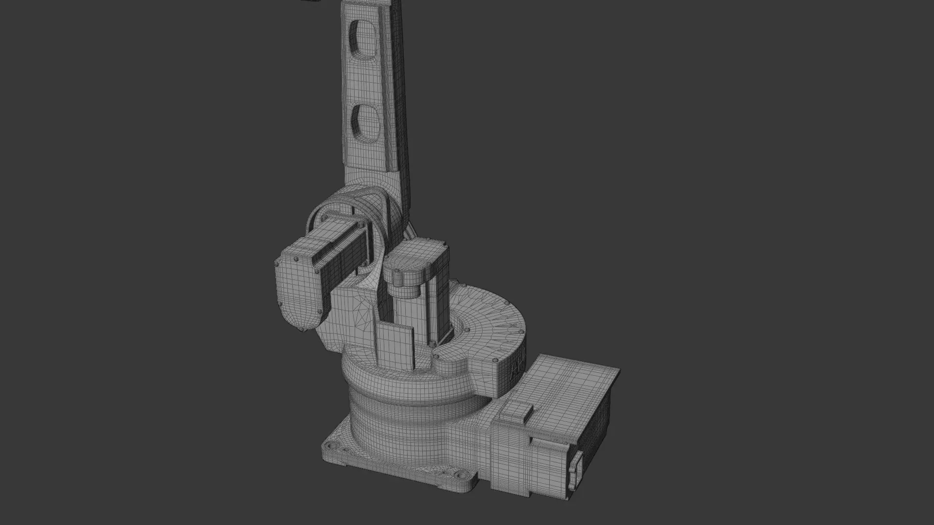 ABB IRB 1520ID Industrial Robotic Arm 3D Model High Detail 3D model_20