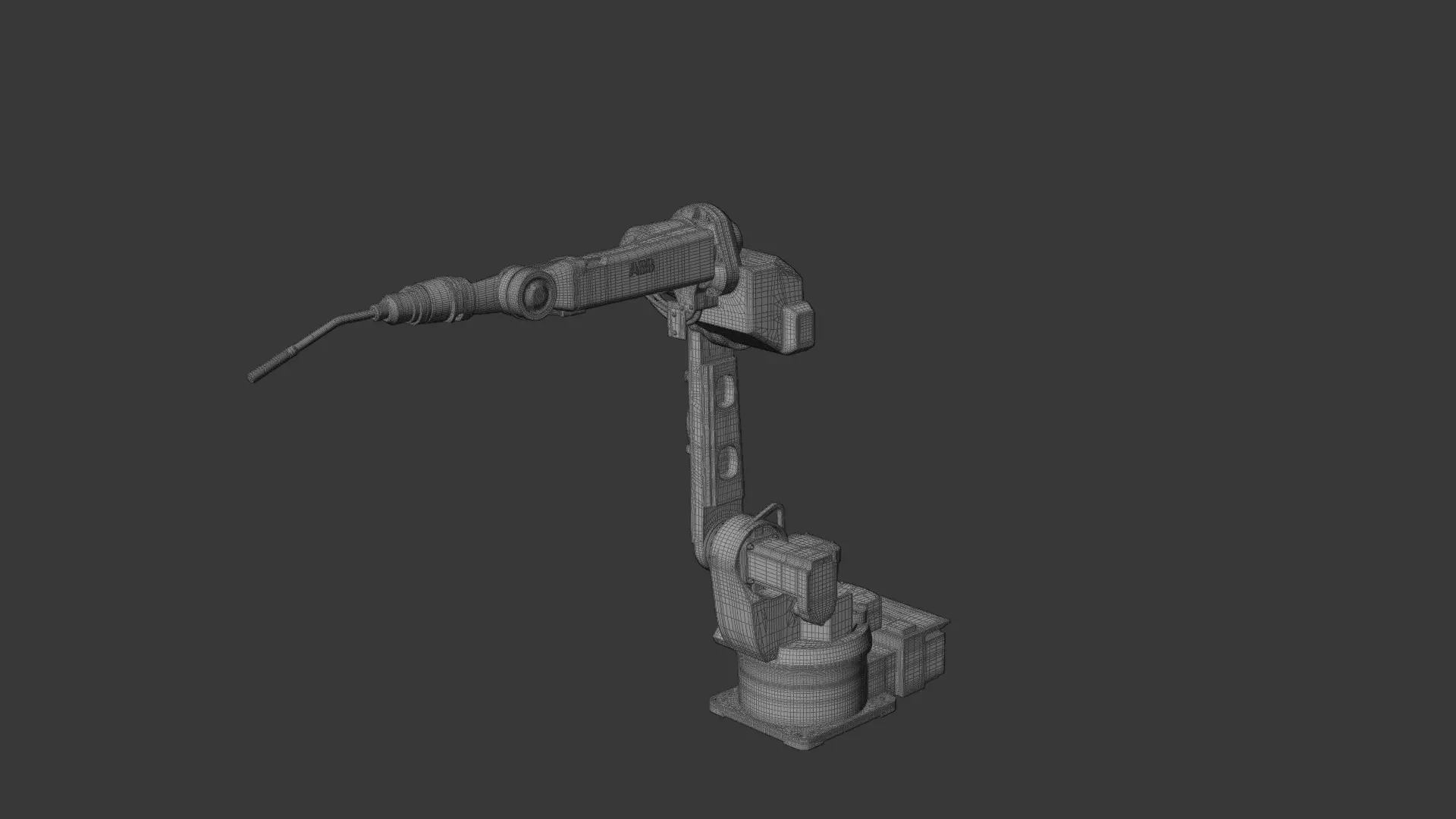 ABB IRB 1520ID Industrial Robotic Arm 3D Model High Detail 3D model_13